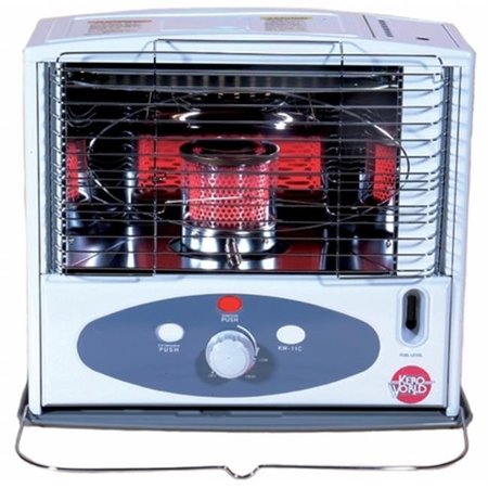 WORLD MARKETING OF AMERICA World Marketing 10 000 BTU Radiant Heat Indoor Kerosene Heater  KW-11F KW-11F